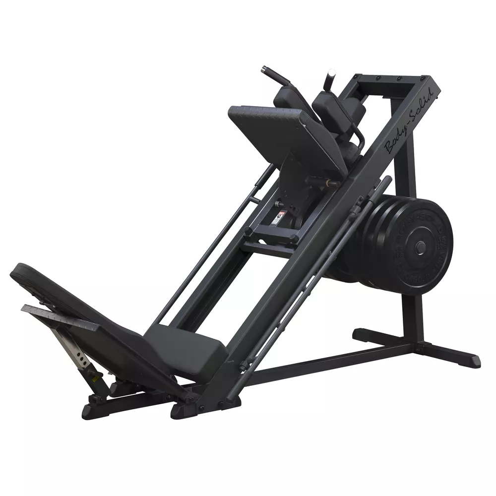 Body-Solid GLPH1100 Leg Press Hack Squat Black