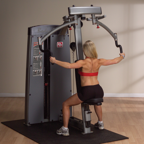 Body-Solid Pro Dual Pec & Rear Delt Machine DPEC-SF