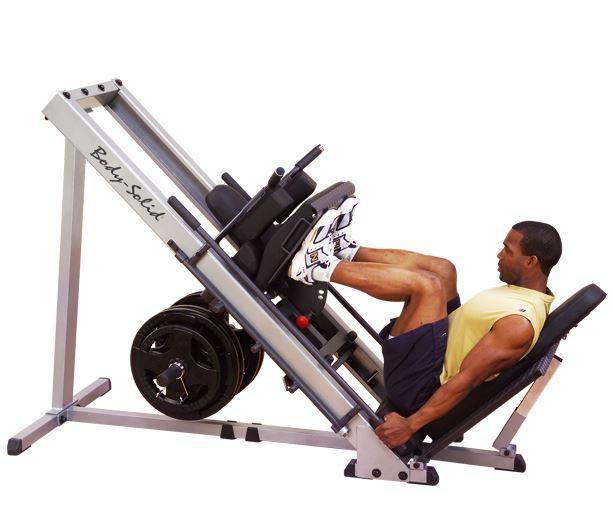 Body-Solid GLPH1100 Leg Press Hack Squat Black