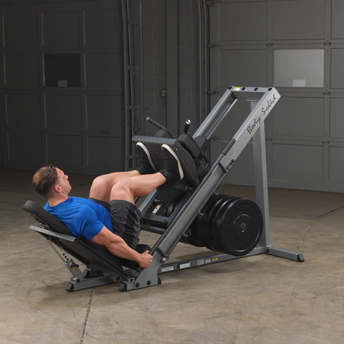 Body-Solid GLPH1100 Leg Press Hack Squat Black