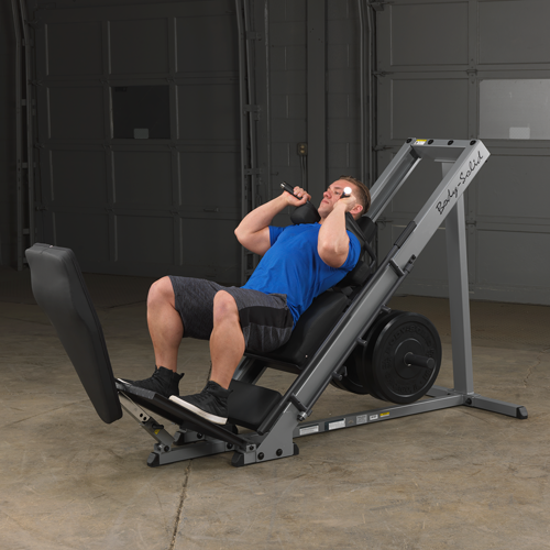 Body-Solid GLPH1100 Leg Press Hack Squat Black