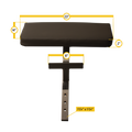 Body-Solid GPCA1 Preacher Curl Attachment