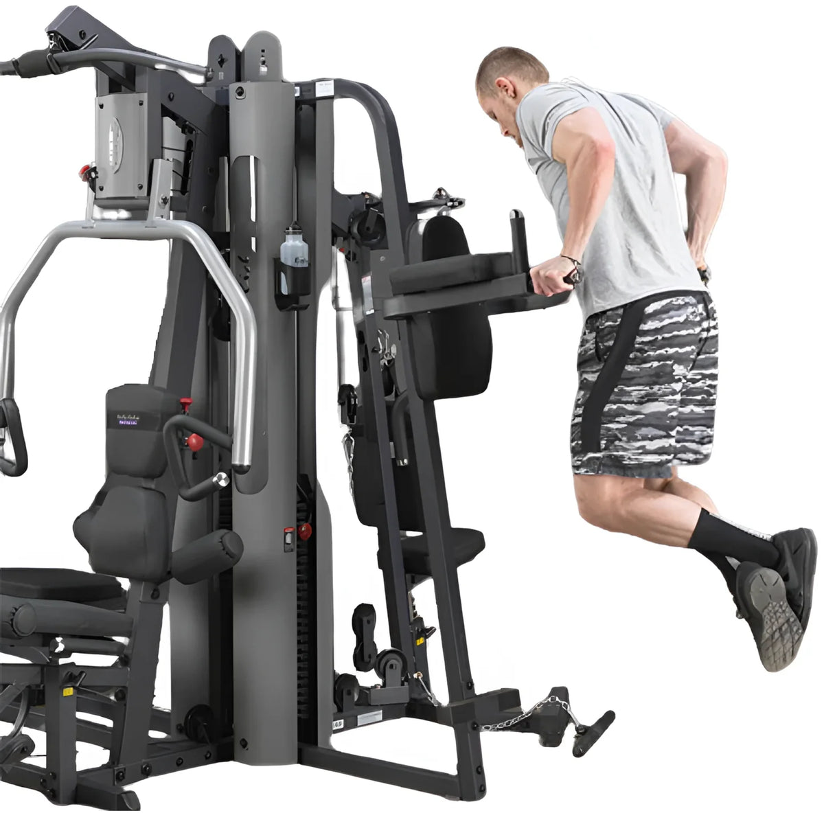 Vertical Knee Raise and Dip Station Attachment - G9 Gym Only